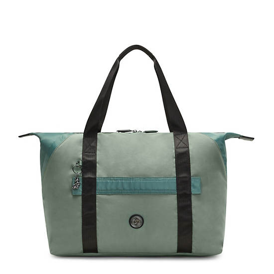 Kipling Art Medium Classic Tote Veske Grønn | NO 1453QM